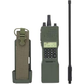 Walkie-Talkie Model PRC-152 Radio Simulation Prop No Practical Function for Tactical Decoration (Black)
