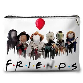 Magic Cosmetic Bag for Women, Always Magic Book Inspired Cosmetic Bag for Women,Wizard Stuff Magic Kits Bag, 9.5 * 7 Inches(Heart)