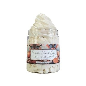 Pumpkin Crunch Cake Whipped Soap | Cream Soap | Whipped Shaving Cream | Whipped Pumpkin Soap | Fall Soap (Medium)