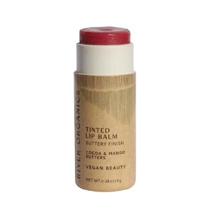 Tinted Lip Balm | Vegan, Cruelty-Free, Hydrating Lip Care in Compostable Cardboard Tube (Rose Gold) 0.28 oz.