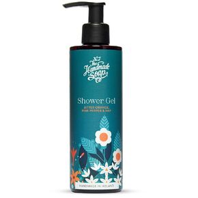 The Handmade Soap Company Shower Gel, Lavender, Rosemary, Thyme & Mint Body Wash, Liquid Bath Soap, Moisturizing Body Wash, Cruelty Free & Vegan Shower Gel, 8.5fl oz