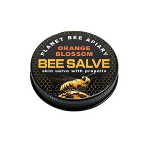 Orange Blossom Hand Salve, Scented Beeswax Salve, Skin Care, Healing Balm, Dry Skin Salve with Beeswax and Propolis, Skin Repair, Scented Salve, Moisturizer, All Natural, Planet Bee Apiary ORANGE BLOSSOM BEE SALVE 1 Ounce