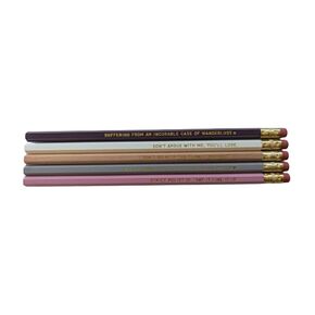 Funny Sagittarius Birthday Gift Pencil Set Sagittarius Pencils Zodiac Sign Pencil Set Astrology Pencil Set NOV 22 - DEC 21 Unique Sagittarius Gift for Her Him