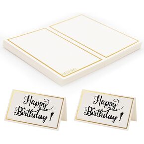 Place Cards for Table Setting, Blank Table Name Cards,Banquet, Events, Reserved Seating, 101Pack