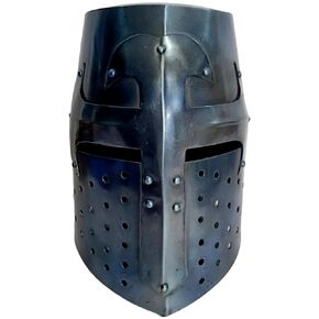 knight crusader helmet medieval crusader helmet crusader knight helmet full face crusader helmet templar helmet great helm replica knight crusader helmet black knight crusader helmet