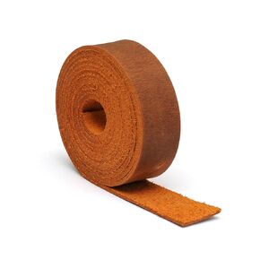 Leather Strap, Crazy Horse Leather Strip, Handcrafted Leather Cord, Natural Leather Strap for Belt, Collar and Watch Straps, Camel, Large