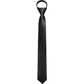 Boys Tie, Pre-tied Kids Tie for Boys Solid Color School Ties Adjustable Zipper Tie for Wedding Graduation Concert Church