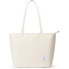 KALIDI Tote Bag Handbags for Women Minimalist Shoulder Bag with Zipper Fashion Ladies Laptop Tote for Work Travel