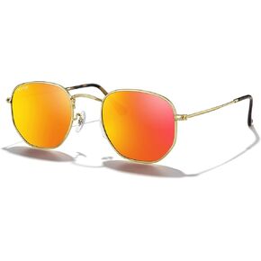 MERRY'S Classic Polarized Sunglasses for Women Men Vintage Polygon Square Shades S6548