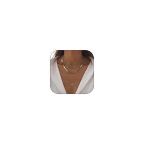 Gold Layered Necklaces for Women Western Jewelry for Women Boho Long Y Shape Necklaces Turquoise Pendant Necklace Country Concert Outfits for Women
