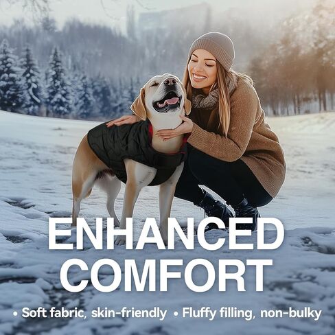 VIVAGLORY SoftJoy Dog Winter Coat Dog Coat British Style Plaid Jacket Dog Vest Apparel & Accessories for Cold Weather Winter Snow Outdoor Reversible Warm Cozy Heavy Duty XXS Green in Saudi Arabia