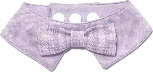 Dog Bandana with Plaid Bow Tie, Soft and Durable Polyester Pet Scarf, 7 Sizes for Cats and Dogs, Adjustable Triple-Snap Closure (Green, 3X-Large) in Saudi Arabia