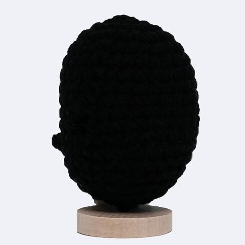 Handmade Mini Positive Crochet Animals,Cute Emotional Support Bee with Wooden Base,Funny Stuff Knitted Doll Stitch Gifts Under 10 Dollars for Women Friend Teen Girl Graduation Birthday Decoration in Saudi Arabia