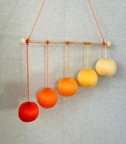 Montessori Gobbi Mobile, Montessori mobile for baby, Hanging mobile baby boy and girl (Blue) in Saudi Arabia