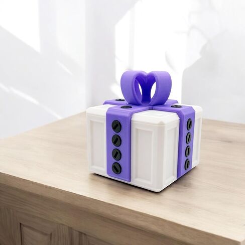 The Annoying Gift Box - The Full Size Viral Gift That Adds a Twist to Your Celebrations! (Black/Gold) in Saudi Arabia