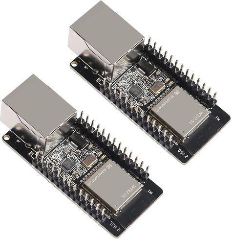 WT32-ETH01 ESP32 Module Ethernet WiFi Bluetooth Development Board WT32-ETH01 Embedded Serial Port to Ethernet Converter Serial to WiFi&Bluetooth MCU Module Pack of 1 in Saudi Arabia
