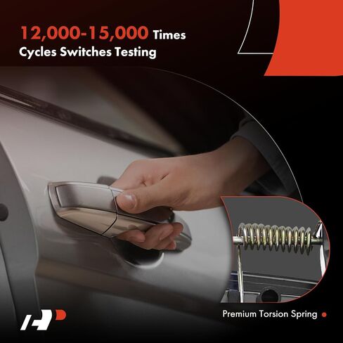 مقبض الباب الخارجي لجانب السائق الأمامي الأيسر A-Premium متوافق مع Nissan Altima 2002 2003 2004 2005 2006، مطلي KY1 فضي، استبدال # 80607-8J009 in Saudi Arabia