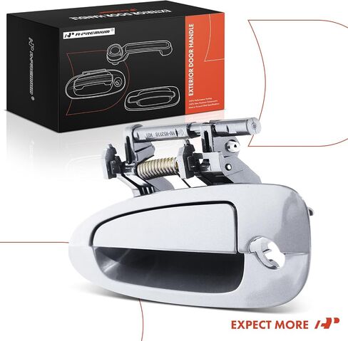 مقبض الباب الخارجي لجانب السائق الأمامي الأيسر A-Premium متوافق مع Nissan Altima 2002 2003 2004 2005 2006، مطلي KY1 فضي، استبدال # 80607-8J009 in Saudi Arabia