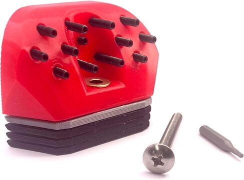 A-Frame Footstop for Longboard Skateboard, Downhill or Surfskate w/Aluminum CNC Grip Tile in Saudi Arabia