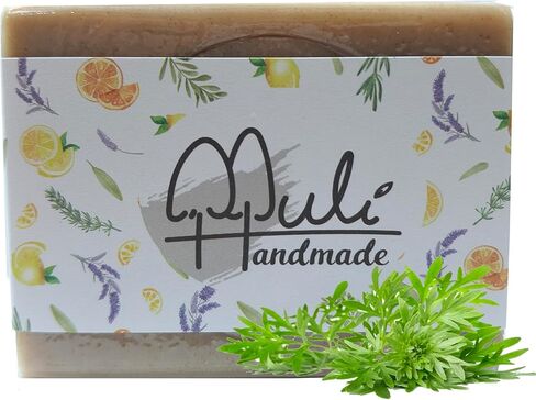 Natural Handemade Bar Soap for Men and Women with Essential oils, Scented Bar Soaps for Bath, Fragrance Regular Use Gift Set (Pack of 3) Calendula in Kuwait