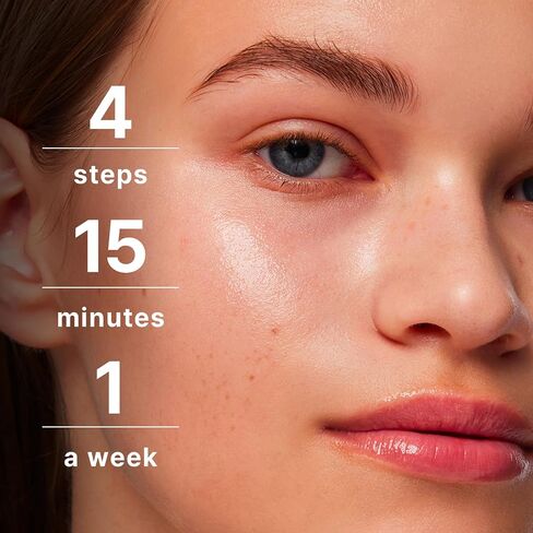 THOME Program Action Mask Kit | 4-Step Facial Kit at Home for Skin Care Routine | Hydrating, Nourishing & Exfoliating with AHA, BHA, PHA & LHA | Korean Skin Care (6 Sheets) in Saudi Arabia