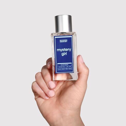عطر مودرن ميموري ميستري جيرل للنساء، يحتوي على روائح الفانيليا والياسمين وخشب الصندل، آمن للبشرة الحساسة، عطر فاخر، 2.5 أونصة سائلة in Saudi Arabia