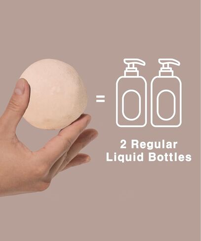 All-In-One Shampoo Bar Soap for All Hair Types & All Skin Types - Cruelty-Free, Vegan, All Natural Ingredients Handmade - Plastic Free, Eco-Friendly & Zero Waste in Saudi Arabia