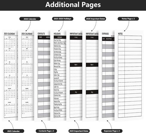HAUTOCO 2025 Pocket Calendar Planner Weekly & Monthly Planner Spiral Bound for Purse 4'' x 6.8'', 12 Month (January 2025 - December 2025), 2025 Daily Agenda Book Pocket Size Planner, PP Cover, Green in Saudi Arabia