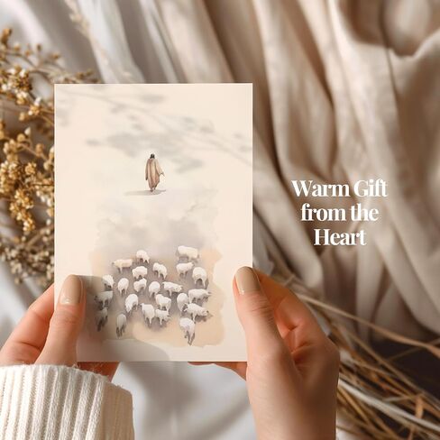 Christian Greeting Cards Set of 6 with Envelopes | Scripture Keepsake Cards, Frameable Bible Verse Art Prints, Inspirational Faith-Based Gifts for Women & Men (5"x7" Faithful Best-Seller Set) in Saudi Arabia