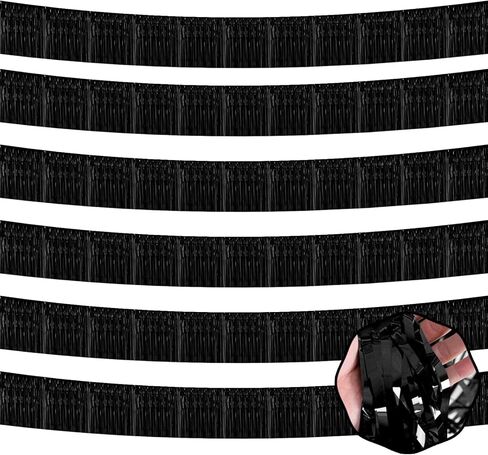 6 حزمه 10 قدم الذهب احباط هامش إكليل معدني بهرج اللافتات راية الجدار شنقا الستار خلفيه لعوامات العرض ، عيد الميلاد ، عيد الشكر ، عيد الهالوين ، زخرفه حفله السنه الجديدة in Kuwait