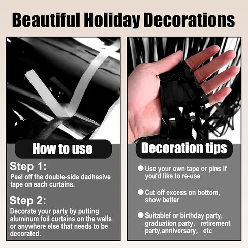 6 حزمه 10 قدم الذهب احباط هامش إكليل معدني بهرج اللافتات راية الجدار شنقا الستار خلفيه لعوامات العرض ، عيد الميلاد ، عيد الشكر ، عيد الهالوين ، زخرفه حفله السنه الجديدة in Kuwait