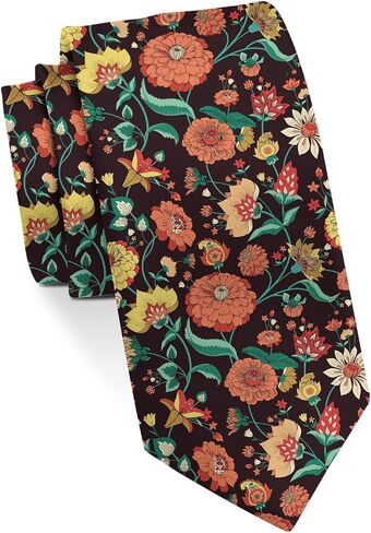 Floral Ties for Men, Mens Ties Flower Men'S Neckties 3.15" 8cm for Business Wedding Party in Saudi Arabia