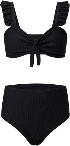 blibean Tween Girls Swimsuit Two Piece Bikini Sets with Chest Pad Size 6-15 Years in Saudi Arabia