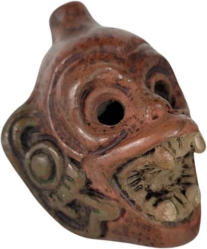 Very Loud Monkey Death Whistle, Replica Of Items Found In Aztec Temple. (Black) in Saudi Arabia