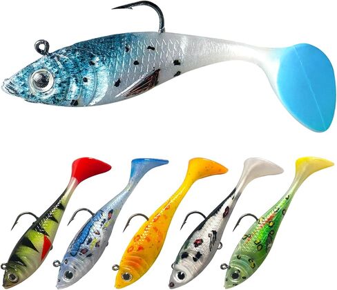 3 pcs Sinking Vibe Crank Bait, Lipless Crankbait with Treble Hooks, Hard Baits Set for Freshwater & Saltwater, Minnow Vibration Swimbait Fishing Lures for Bass Trout Walleye Catfish Pike in Kuwait