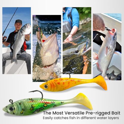 3 pcs Sinking Vibe Crank Bait, Lipless Crankbait with Treble Hooks, Hard Baits Set for Freshwater & Saltwater, Minnow Vibration Swimbait Fishing Lures for Bass Trout Walleye Catfish Pike in Kuwait