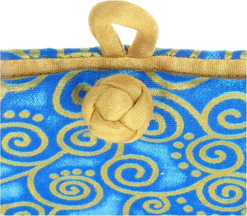 Handmade Soft Eyeglass Case (Sunglasses Pouch), Poly Dupioni Silk & Raw Thai Silk Fabric (Purple - Cotton) in Saudi Arabia