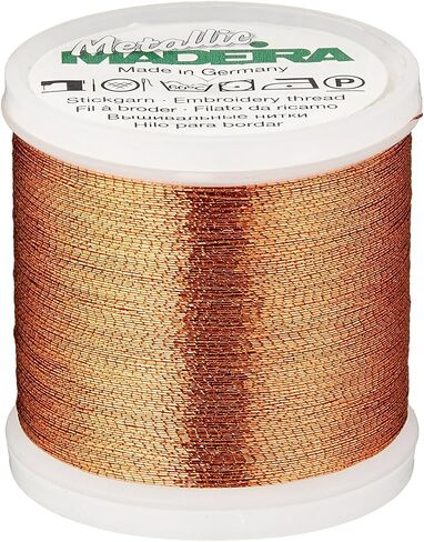Tacony Corporation Madeira Metallic Thread 200 Meters-Gold in Saudi Arabia