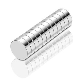 Metal Collar Stay Magnets | Small Rare Earth Magnets for Collar Stays | Small Strong Button Magnets Pack of 36 in Storage Case.