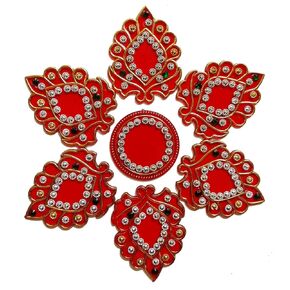 Acrylic Diwali Rangoli/Home Decor/Gift for Home/Handcrafted/Floor Stickers/Wall Stickers/Wall Decoration/Floor Decoration/Acrylic Rangoli D
