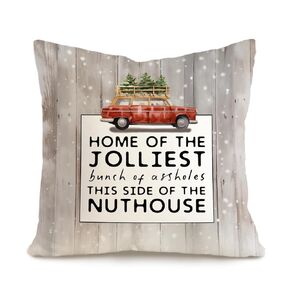 Christmas Tree Pillow Cover, Winter Decor Pillow Cover, Watercolor Pin Tree, Christmas Decor, Christmas Decorations, Farmhouse Decor, Farmhouse Pillow