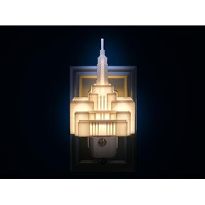 Draper Utah LDS Temple Night Light (Plug-in, LED)