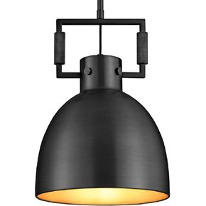 Gold Pendant Lights Kitchen Island, 10" Industrial Pendant Light Fixtures Vintage Brass Farmhouse Pendant Lights Dome Shade for Kitchen Dining Room Hallway Restaurant