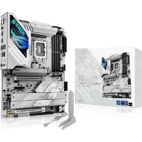 ASUS ROG Strix Z890-E Gaming WiFi Intel® Z890 LGA 1851 ATX Motherboard, Advanced AI PC-Ready, 18+2+1+2 Stages, DDR5, WiFi 7, 7X M.2, Thunderbolt™ 4, USB Type-C®, AI Overclocking, Cooling & Networking