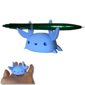 Cute Crab Pen Holder – 3D Printed Desk Organizer | Adorable Stationery Holder | PLA Eco-Friendly Office Supply | Fun Animal Decor for Kids & Adults