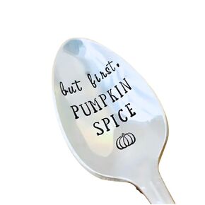 Stainless Steel Pumpkin Spice Coffee Spoon, 1 Piece