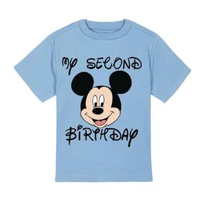 My Second Birthday Shirt Mickey Birthday Shirt Mouse 2nd 3rd Girls and Boys Mickey Shirt oh Twodles Mickey Birthday Outfit Mickey Shirt for Toddler Birthday Boy Party (2T)