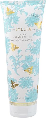 LOLLIA This Moment Shower Gel, 8 fl. oz. – Water Lily & Sun Blossoms – Scented Shower Gel Body Wash, Shea Butter Body Wash, Bath Wash for Women, Beautiful Shower Gel, Moisturizing Body Wash in Saudi Arabia