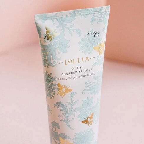 LOLLIA This Moment Shower Gel, 8 fl. oz. – Water Lily & Sun Blossoms – Scented Shower Gel Body Wash, Shea Butter Body Wash, Bath Wash for Women, Beautiful Shower Gel, Moisturizing Body Wash in Saudi Arabia