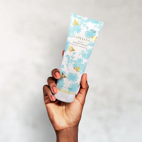 LOLLIA This Moment Shower Gel, 8 fl. oz. – Water Lily & Sun Blossoms – Scented Shower Gel Body Wash, Shea Butter Body Wash, Bath Wash for Women, Beautiful Shower Gel, Moisturizing Body Wash in Saudi Arabia